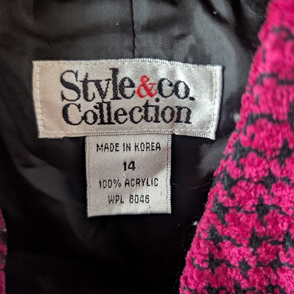 Style & Co. Women's Pink Jacket - Picture 3 of 6
